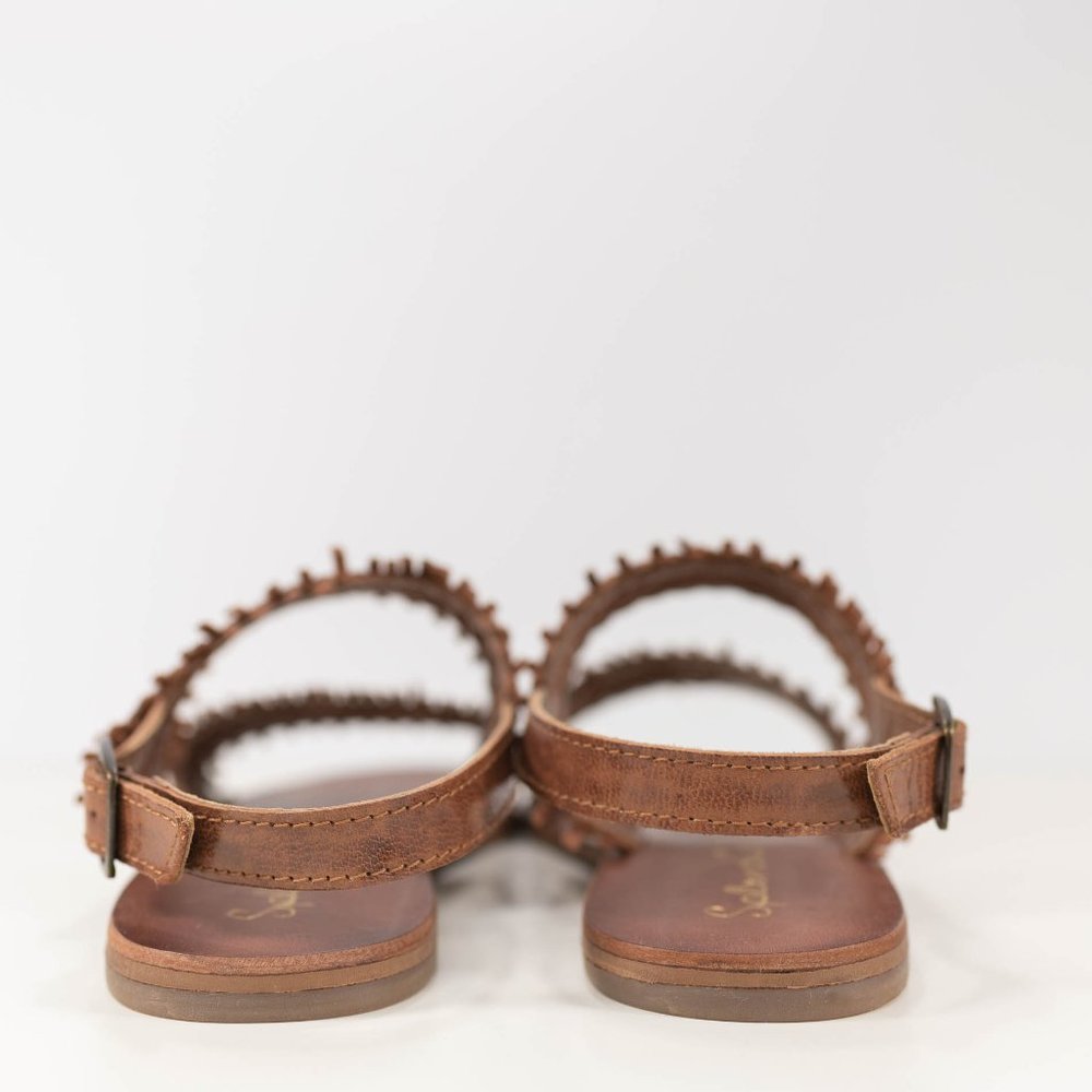 Splendid Thomas Woven Leather Sandals - Picture 8 of 14